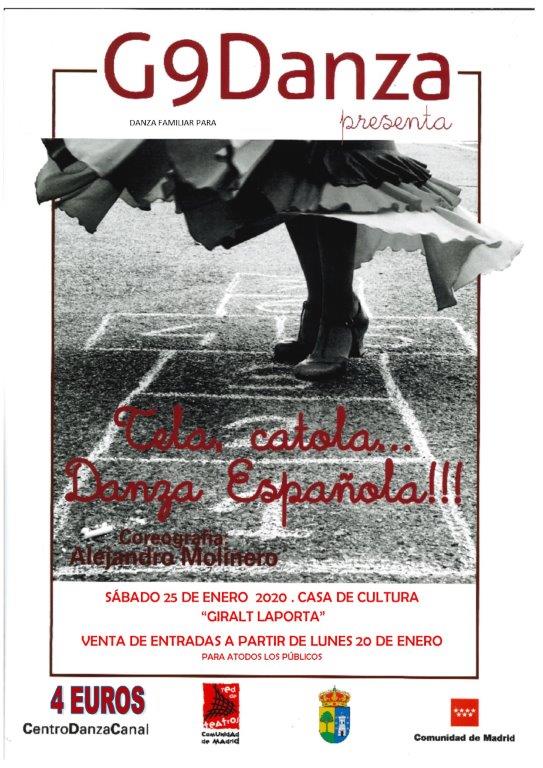 Tela, Catola… Danza Española,  un espectáculo con el baile como lenguaje para recuperar la tradición popular