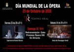 Valdemorillo anima a sus vecinos a ‘adelantarse’  a la celebración del Dia Mundial de la Ópera para seguir las retransmisiones en abierto del Teatro Real