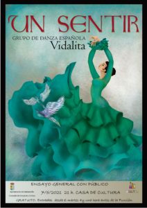 Este viernes, 7 de mayo, ‘Un sentir’ sobre las tablas de la Giralt Laporta para ofrecer un adelanto del primer espectáculo del Grupo Vidalita