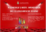 Convocada la segunda edición del concurso para la elección del cartel anunciador del  XX Certamen Nacional de Teatro Aficionado
