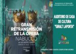 Valdemorillo se suma al Semana de la Ópera y abre las puertas de su Auditorio para la retransmisión en directo del ‘Nabucco’ desde las tablas del Real