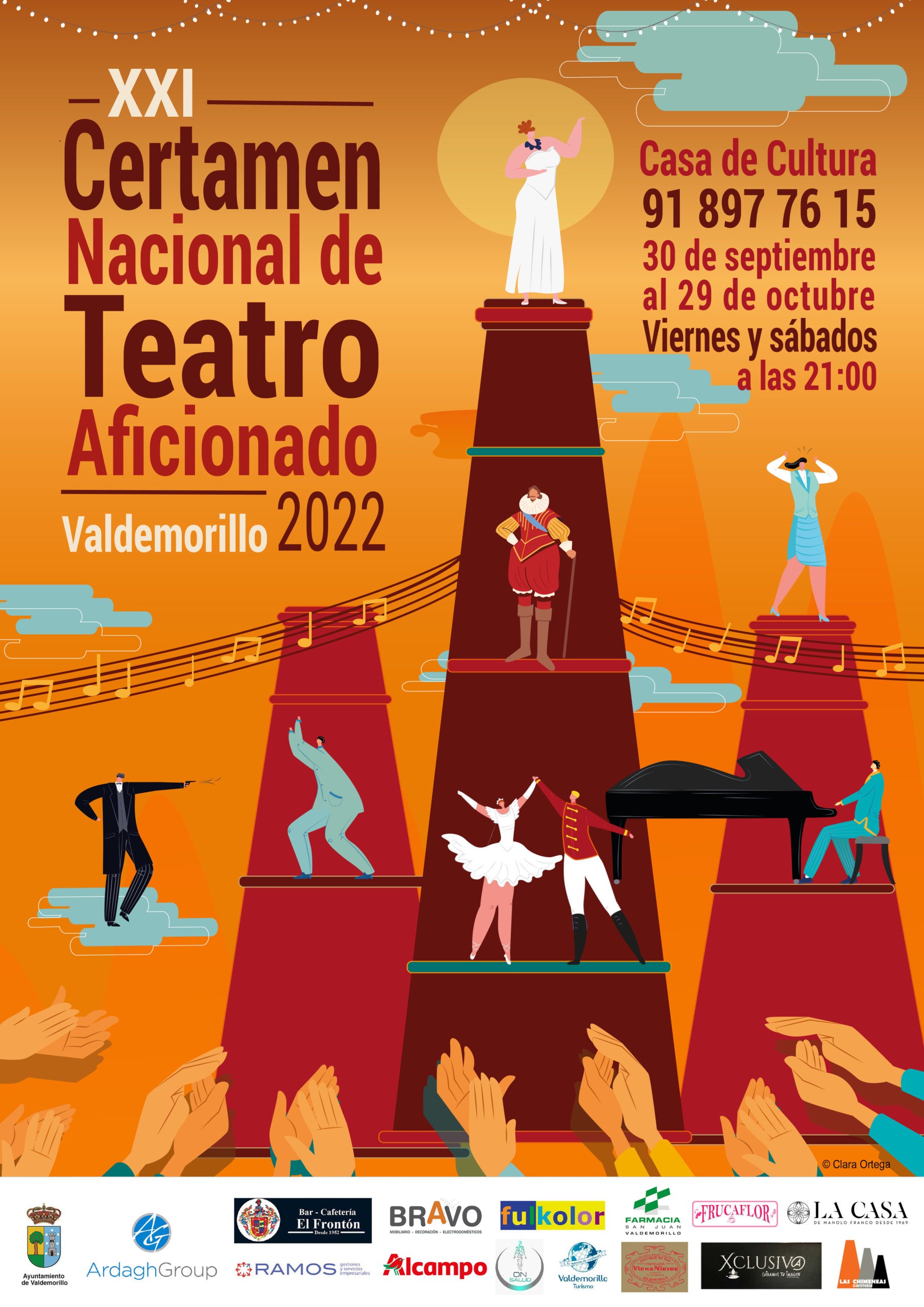 Este 30 de septiembre Valdemorillo alza el telón para dar paso a su XXI Certamen Nacional de Teatro Aficionado