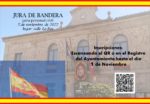 El 5 de noviembre, primera Jura de Bandera para personal civil en Valdemorillo
