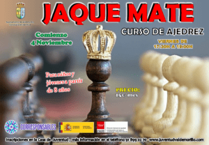 La concejalía de Juventud retoma su ‘Jaque Mate’, el curso de ajedrez que hace disfrutar a niños y jóvenes ejercitando su capacidad de concentración, creatividad e imaginación