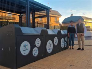 Valdemorillo inaugura el primero de los 13 puntos limpios de proximidad destinados a facilitar la separación de hasta 8 tipos de residuos para potenciar nuevas formas de reciclaje entre todos sus vecinos