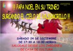 Papa Noel volará esta Nochebuena por el cielo de Valdemorillo