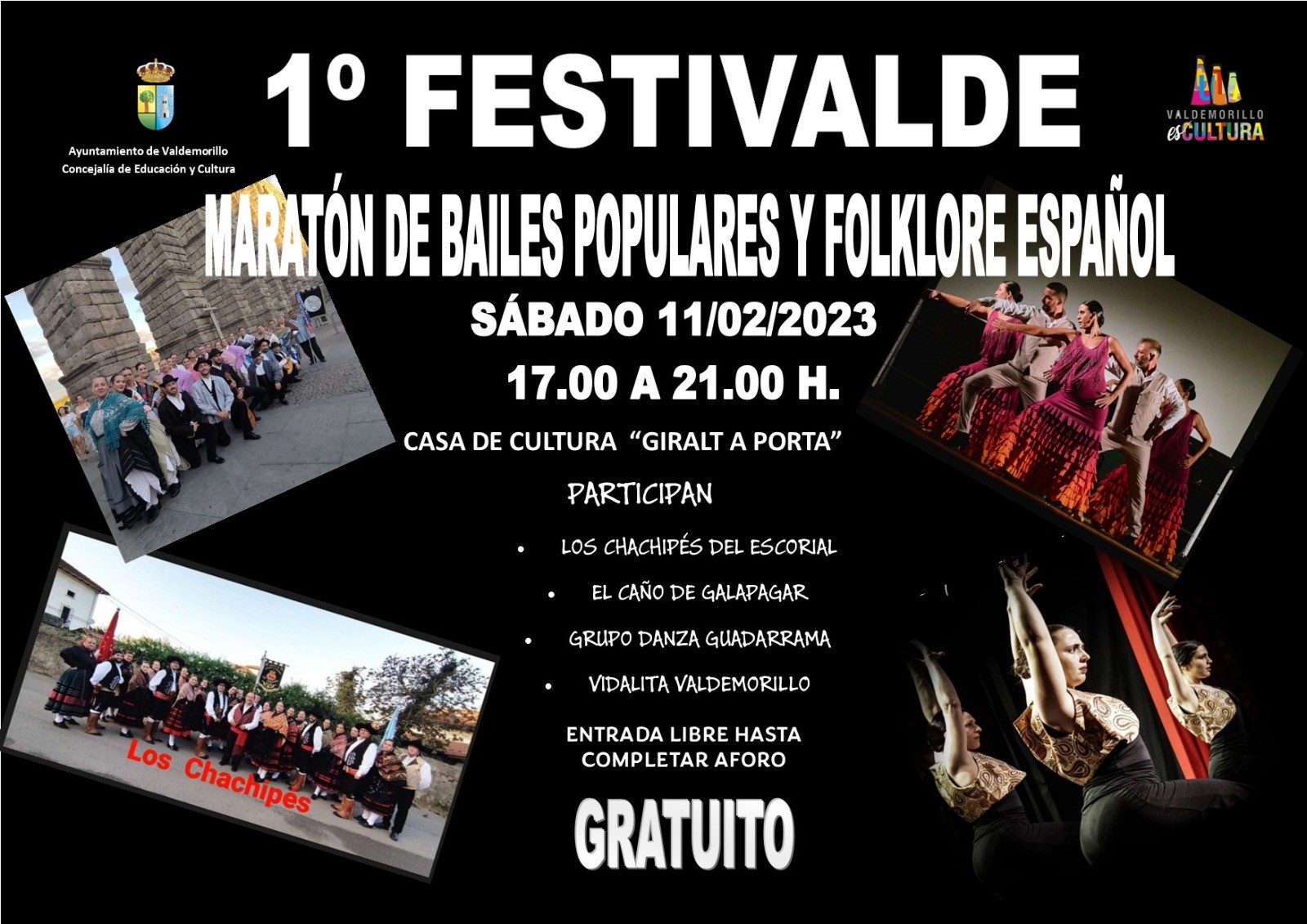 Valdemorillo lleva este sábado su FESTIVALDE a las tablas del Auditorio para presentar su primer Certamen de Bailes Populares y Folklore Español