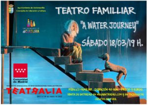 Teatro familiar este sábado 18 para disfrutar de títeres y proyecciones con la puesta en escena de ‘A Water Journey’ en una nueva edición de Teatralia