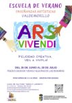 Abiertas ya inscripciones para Ars Vivendi, la Escuela de Verano de Enseñanzas Artísticas para menores de 3 a 16 años