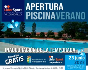 Mañana viernes, día de piscina gratis en el Polideportivo de la Dehesa para inaugurar la temporada de verano