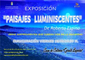 Los ‘Paisaje y Luminiscencias’ de Roberto Espino desde el viernes 16 en la Giralt Laporta