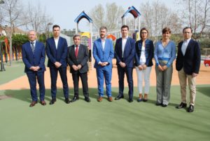 Valdemorillo inaugura la renovación integral de sus parques y el edificio de seguridad y emergencias (VALSEM), actuaciones que suman más de un millón de euros en inversiones con cargo al PIR