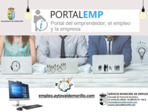 El Ayuntamiento sigue impulsando PortalEmp, el  portal del emprendedor, el empleo y la empresa, como principal recurso para facilitar la búsqueda activa de empleo