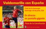 Lee más sobre el artículo Pantalla gigante en la Plaza de la Constitución para apoyar a España en la final de la Eurocopa
