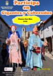 Lee más sobre el artículo Valdemorillo busca a jóvenes mayores de 13 años para colaborar con los tradicionales gigantes y cabezudos en las Fiestas de San Blas