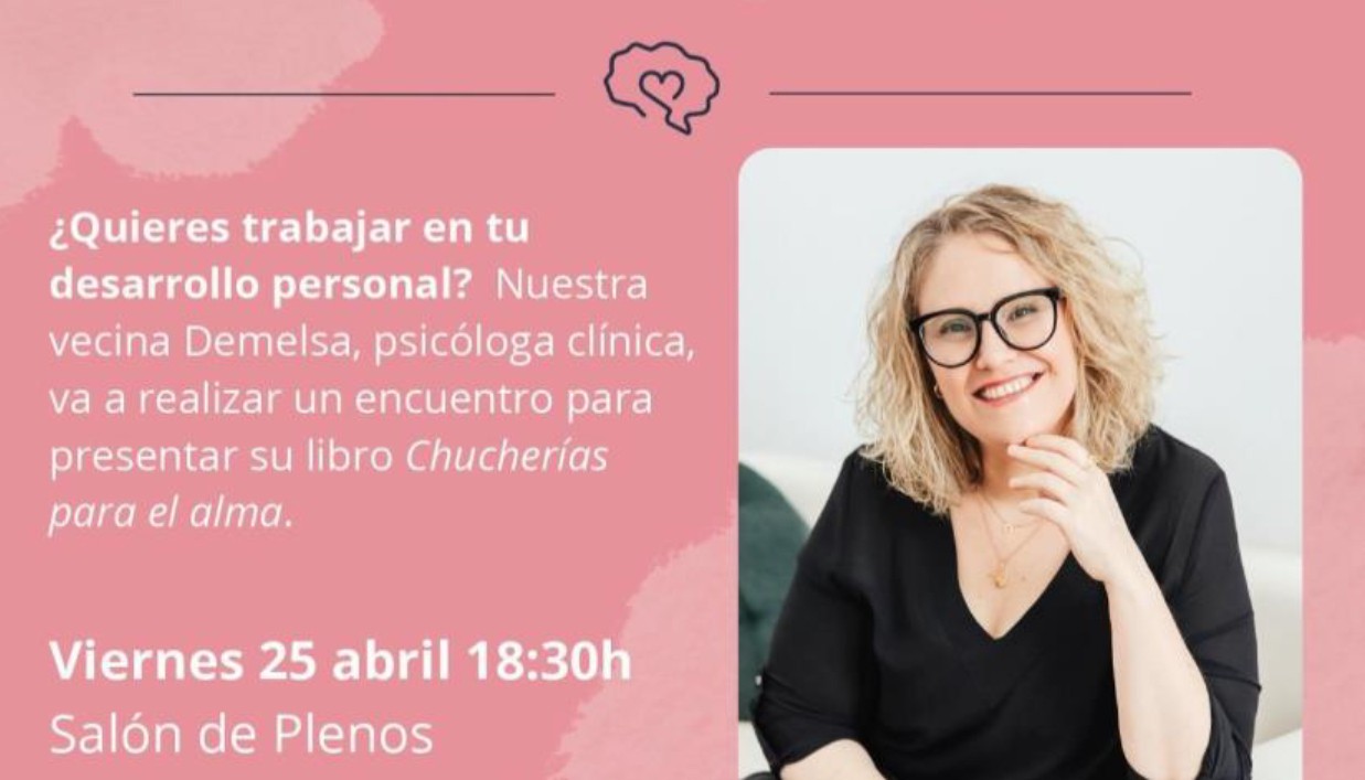 En este momento estás viendo Demelsa Cabeza presenta su libro ‘Chucherías para el alma’,  un “botiquín psicológico” repleto de técnicas y herramientas para superar dificultades y llenar la vida de abundancia