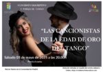 Lee más sobre el artículo ‘Las cancionistas de la edad de oro del Tango’,  pasión, poesía y más este sábado 3 de mayo sobre las tablas de la Giralt Laporta