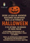 Lee más sobre el artículo Se buscan voluntarios para el Pasaje del Terror de Halloween