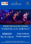 Lee más sobre el artículo Las dos músicas de Madrid, Zarzuela y flamenco, este sábado sobre las tablas de la Giralt Laporta