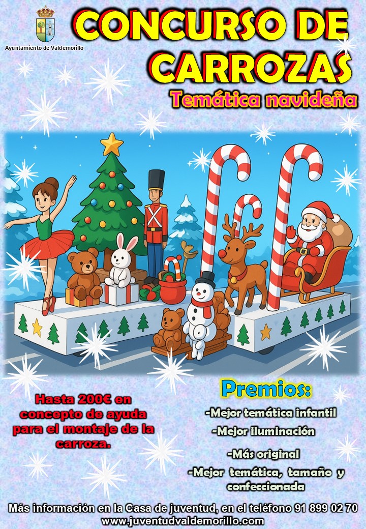 En este momento estás viendo Abiertas inscripciones para el concurso de carrozas para la Cabalgata de Reyes