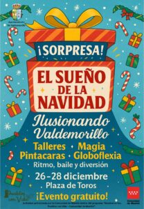Lee más sobre el artículo El sueño de la Navidad, este fin de semana en Valdemorillo