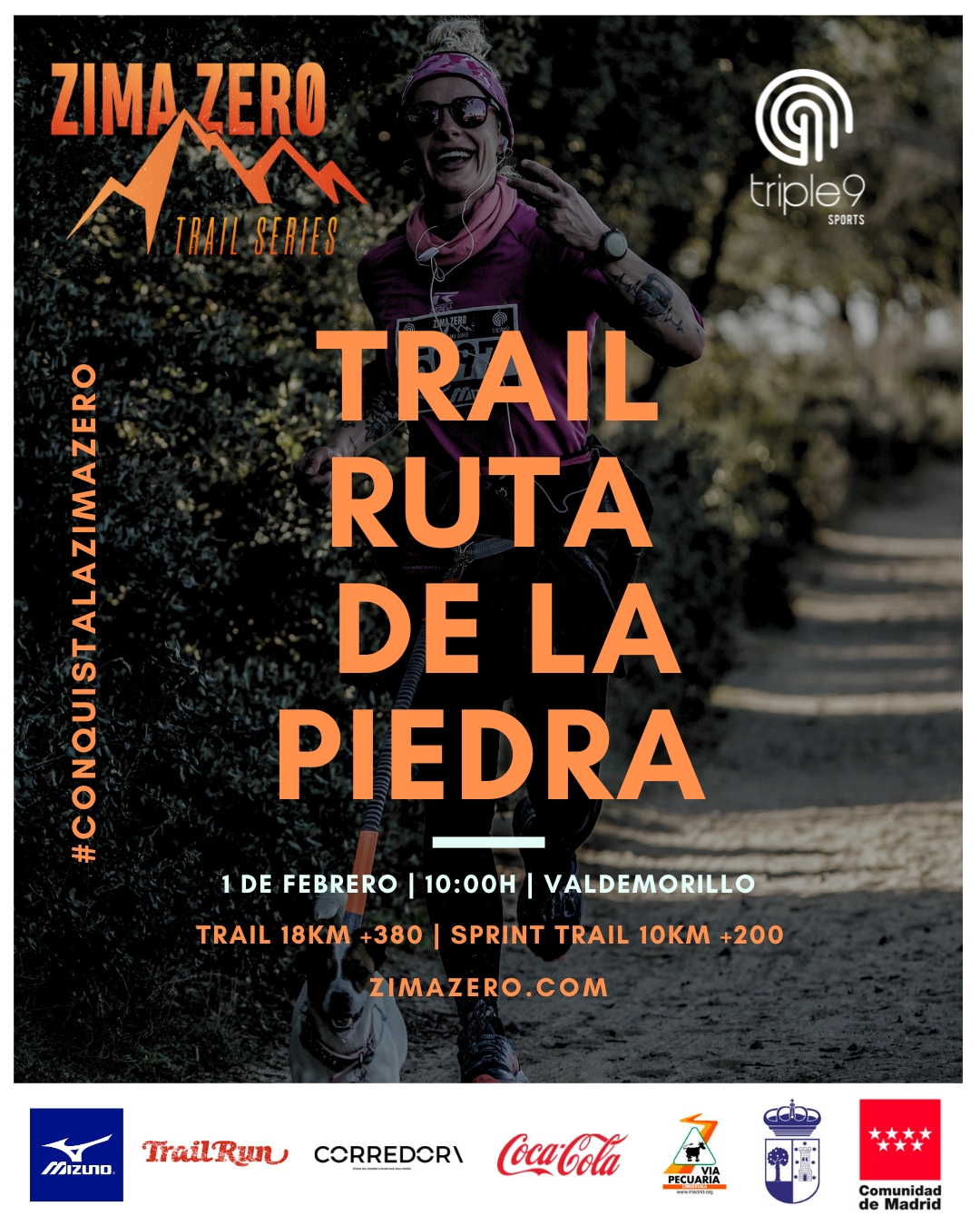 En este momento estás viendo V Trail Ruta de la Piedra Valdemorillo, nuevo reto Zima Zero a disputar el 1 de febrero