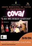 Lee más sobre el artículo ‘Las mujeres sabias’ vuelven a las tablas de la Giralt Laporta con el Grupo Municipal de Teatro COVAL