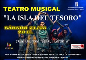 Lee más sobre el artículo Más teatro familiar con ‘La isla del tesoro’ combinando  títeres, música y la excelente interpretación de Inhabitants
