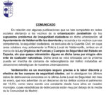 Lee más sobre el artículo Comunicado