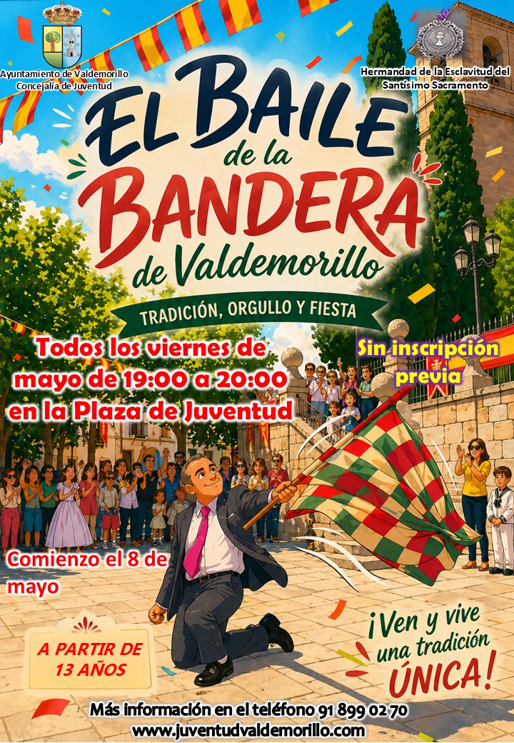 En este momento estás viendo Vuelven las clases del Baile de la Bandera, todos los viernes de mayo, para seguir pasando el testigo a los más jóvenes