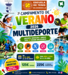 Lee más sobre el artículo Campamento de Verano Multideporte con la Escuela de Tenis de Valdemorillo del 29 de junio al 28 de agosto