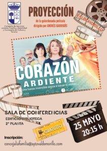 Lee más sobre el artículo El próximo lunes 25 de mayo, proyección de la película ‘Corazón ardiente’