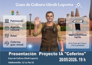 Lee más sobre el artículo La Casa de Cultura presenta su guía interactiva con inteligencia artificial
