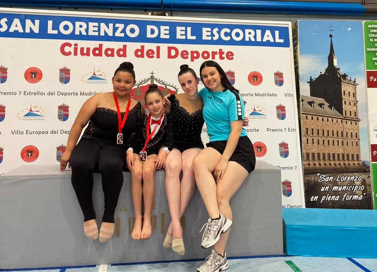 En este momento estás viendo La Escuela de Gimnasia Rítmica de Valdemorillo gana sus primeras medallas en la Copa ADS