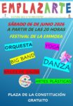 Lee más sobre el artículo Este sábado 6 de junio, la cultura vuelve a salir a la calle con la tercera edición de EmplazArte