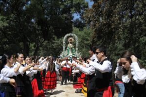 Lee más sobre el artículo La multitudinaria romería de Valdemorillo regala una formidable estampa de emoción y fiesta