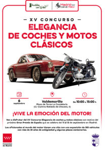 Lee más sobre el artículo XV Concentración Clásicos Sierra Oeste de Madrid,  el 6 de septiembre en la Plaza de Toros de La Candelaria