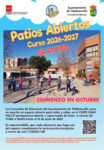 Lee más sobre el artículo El Ayuntamiento retoma desde el 1 de octubre  el programa ‘Patios Abiertos’ para facilitar la conciliación y un espacio donde jugar y divertirse después de clase