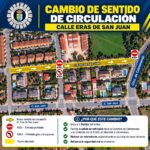 Lee más sobre el artículo Cambio de sentido de circulación en la calle Eras de San Juan