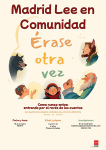 Lee más sobre el artículo Los cuentos de siempre, contados de una forma diferente este 15 de octubre en el taller ‘Érase otra vez’