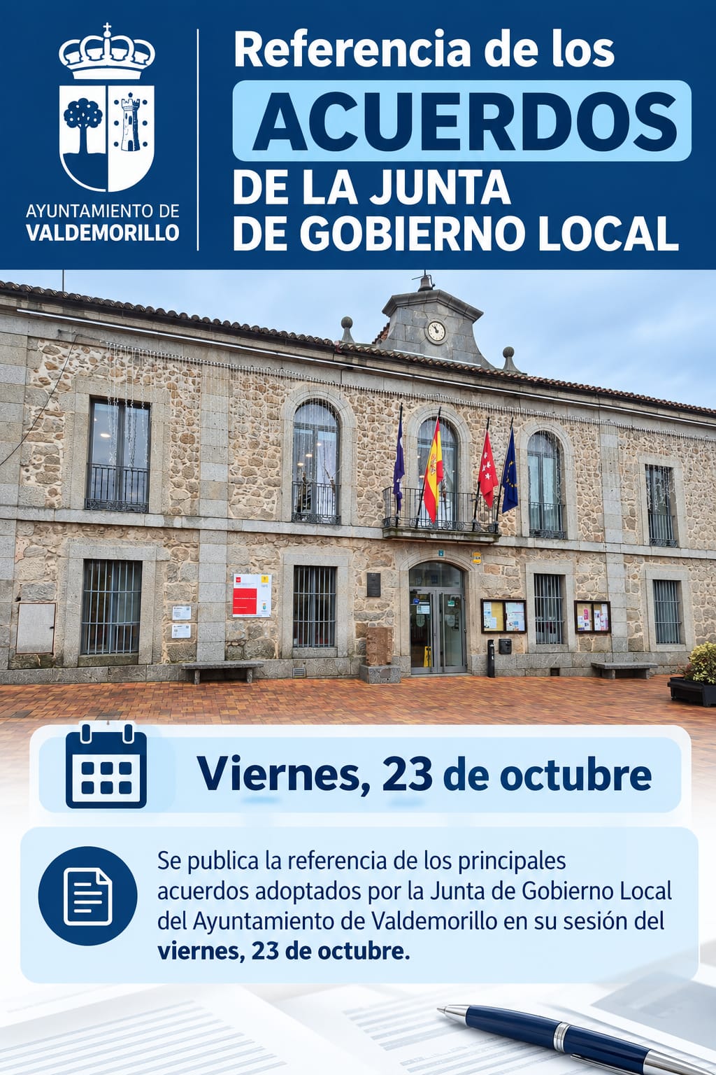 En este momento estás viendo La Junta de Gobierno Local impulsa la adopción de acuerdos para la mejora de los servicios destinados a los vecinos